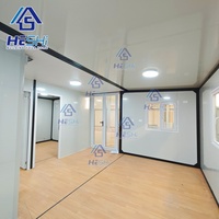 Vente en gros de maisons préfabriquées portables en conteneurs extensibles de 40 pieds, 20 pieds, 30 pieds, bâtiments préfabriqués, maisons, cuisines, Casas Prefabricadas