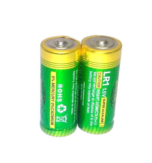 Customized 1.5V LR1 AM5 N Size Dry Battery With Pin and Solder