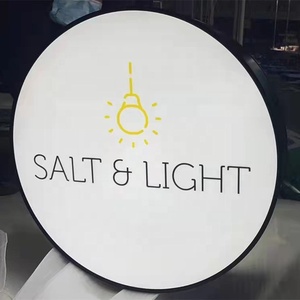 Quảng Cáo Ngoài Trời Biển Ánh Sáng Hộp Backlit Chân Không Hình Thành Vòng Ánh Sáng Hộp Vòng Tròn Dẫn Dấu Hiệu Đôi Mặt Ngoài Trời Hộp Ánh Sáng Dấu Hiệu - Product Image 5