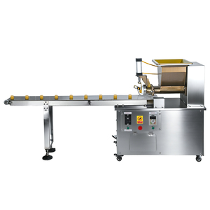 Machine extrudeuse de pâte à biscuits pour barres énergétiques, pâtisseries, pain, avec convoyeur automatique en acier inoxydable - Product Image 2