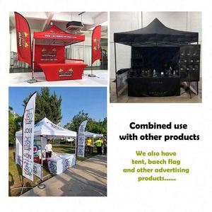 <span class=keywords><strong>Mantel</strong></span> de poliéster de 4 pies con logotipo personalizado impreso, <span class=keywords><strong>mantel</strong></span> de <span class=keywords><strong>vinilo</strong></span> de franela, <span class=keywords><strong>mantel</strong></span> grueso de tejido liso - Product Image 5