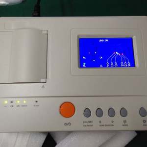 Eletrocardiógrafo Portátil de 3 Canais, Máquina de EKG <span class=keywords><strong>ECG</strong></span> de <span class=keywords><strong>12</strong></span> e 15 Derivações - Product Image 4