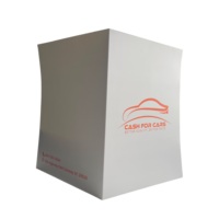 Carpeta de Presentación de Documentos con Impresión Offset Personalizada, Mate, 9x12 Pulgadas, de Cartón, con Ranura para Tarjetas de Visita