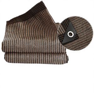 Malla de Sombra Rectangular de HDPE con Bloqueo UV, 60%-90% de Reflexión Solar, para Exteriores, Camping, Carpa, Jardín, Pérgola, Balcón, Valla, Privacidad - Product Image 1