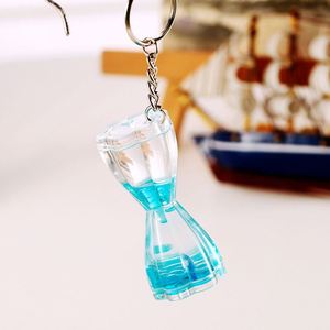 1PC Cute Version Small Animal Keychain Mini <b>Timer</b> Hourglass Plastic Drip Oil Couple Gift Waist Hanging Keychain Random Color - Product Image 4