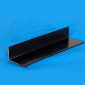 Tira de borde de cerámica en forma de L, pieza decorativa de esquina de cerámica blanca - Product Image 3