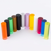 Tige transparente en acrylique personnalisée OEM ODM tige de tube transparente en acrylique tige de 35mm en acrylique personnalisée