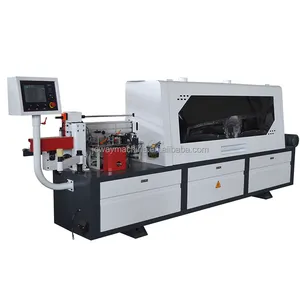 furniture edge bander machine wood based panel Automatic edge banding woodworking pvc edgebander glue machine with trimming