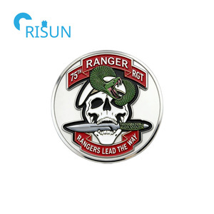 Pièces commémoratives personnalisées du 75e Régiment de Ranger des États-Unis, médaille et pièce de défi sur mesure du 75e Régiment de Ranger - Product Image 5