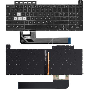 คีย์บอร์ดสำหรับแล็ปท็อปสำรองสีดำเราใหม่สำหรับ <span class=keywords><strong>ASUS</strong></span> <span class=keywords><strong>TUF</strong></span> FX506HC เกม FX506HCB <span class=keywords><strong>FX506HE</strong></span> FX506HEB อะไหล่โน๊ตบุ๊ค - Product Image 2