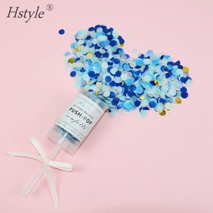 Mô Confetti đẩy Pop poppers cho giới tính tiết lộ tiệc cưới đầy màu sắc Confetti đẩy Pop đầy màu sắc container trang trí <span class=keywords><strong>SD505</strong></span> - Product Image 5
