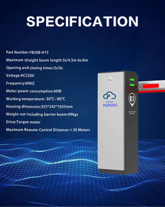 Prix usine Realpark RPH15 porte de barrière intelligente pour le stationnement tourniquet de logiciel bidirectionnel de Protection en acier inoxydable IP68 fabriqué en Chine - Product Image 2