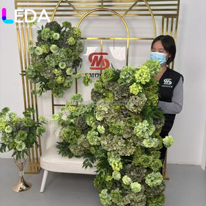 ดอกไม้ประดิษฐ์ LEDA ดีไซน์ใหม่ ดอกไม้สีแดง ตกแต่งซุ้มโค้ง ดอกไม้ต้อนรับสำหรับงานแต่งงาน - Product Image 6