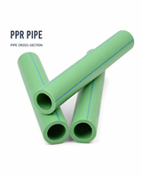 Tube en plastique PP-R pour système d'alimentation en eau, travaux de construction civile