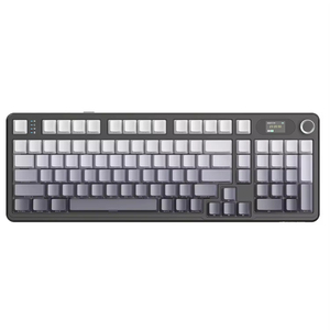 คีย์บอร์ดเกมมิ่งไร้สาย ATTACK SHARK X98 PRO แบบ Tri-Mode, Hot Swappable, หน้าจอสี TFT และปุ่มควบคุม, ไฟ RGB Backlit, 98 ปุ่ม - Product Image 1