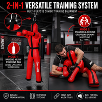 Dummy d'entraînement MMA pour arts martiaux / lutte / BJJ