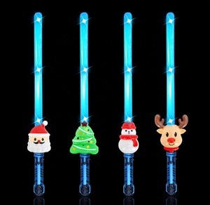 Bâton lumineux de Noël pour fête, <span class=keywords><strong>sabre</strong></span> <span class=keywords><strong>laser</strong></span> musical lumineux en forme d'animal, vente en gros d'usine - Product Image 1