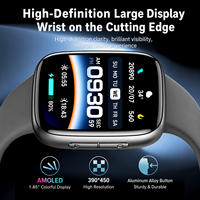 V2 Pro Smart GPS-Uhr, AMOLED-Bildschirm, 7-Tage-Akku, Bluetooth-Anrufe, Herzfrequenz- und SpO2-Messung, Schlafüberwachung, Sportmodi, 3ATM