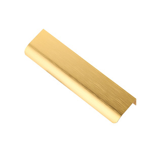 Aluminum Alloy Cabinet Handles Rectangle Minimalist Drill Free Easy Installation For Cabinet Doors - Product Image 4