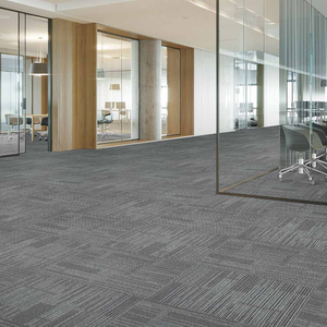 Alfombra Comercial de 50x50 cm, Cuadrada, de Polipropileno, con Base de PVC, Acolchada, de Lujo, para Oficina y Sala de Estar - Product Image 1