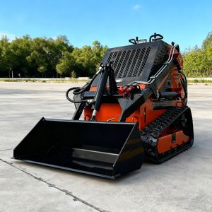 Petites chargeuses frontales Euro 5/EPA Mini chargeuses compactes sur roues/chenilles pour ferme à la maison - Product Image 3