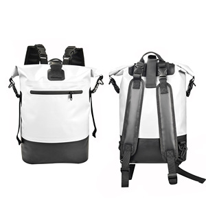 Mochila Impermeable de PVC con Cierre Enrollable, Unisex, para Senderismo, Camping, Rafting, Color Sólido, para Actividades al Aire Libre - Product Image 1