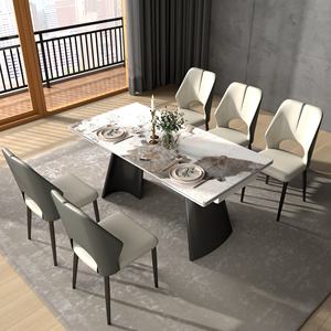 أثاث حديث لسطح المكتب قابل للسحب للمنزل ، أرجل فضة ذهبية معدنية للمطاعم للاستخدام المنزلي والمكتب - Product Image 3