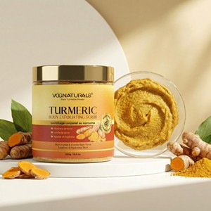 <span class=keywords><strong>Gommage</strong></span> corporel au curcuma biologique, <span class=keywords><strong>gommage</strong></span> exfoliant éclaircissant pour éliminer les taches brunes, blanchiment du corps pour la zone du bikini et les parties intimes - Product Image 2