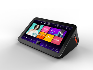 KV-X5 15.6 Inch 6T Portable 1080P Touch Screen All in One Family <strong>Karaoke</strong> Machine with Wireless <strong>Mixer</strong> Microphone - Product Image 4