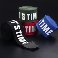 Bandes de Boxe en Gaze Innstar 3m 5m, Bandages de Boxe, Bandes Élastiques Personnalisées pour la Boxe en Coton Mélangé