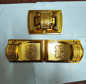 Прямые поставки с завода: высококачественные аксессуары для гробов — угловые элементы глубокого золотистого цвета для деревянных гробов. - Product Image 2