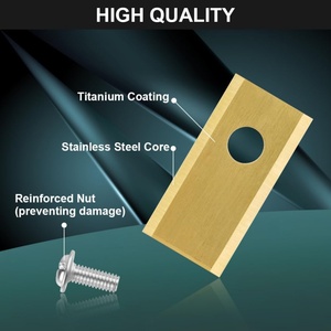 Cuchillas de Repuesto Recubiertas de Titanio para Cortacésped Robótico Eufy, en Oferta - Product Image 5