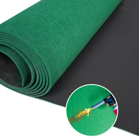 Grade B1 Tapis de prière en polyester ignifugé gris ignifuge pour la maison-pour l'exposition sur scène Site complet du magasin Inspection du tapis rouge