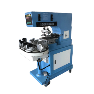bibo Hot-Selling New and <b>Used</b> 10-Station Automatic and Semi-Automatic Pad Printers, Closed Cup, Two-Color - Product Image 2