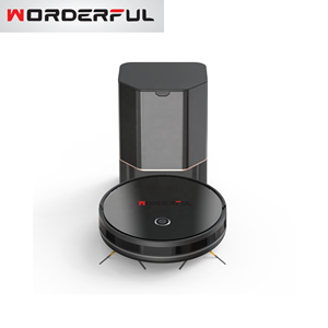 Aspirateur robot <span class=keywords><strong>sans</strong></span> <span class=keywords><strong>fil</strong></span> intelligent M8 Aspirateur Staubsauger Nettoyage humide/sec Installation automatique Ménage - Product Image 5