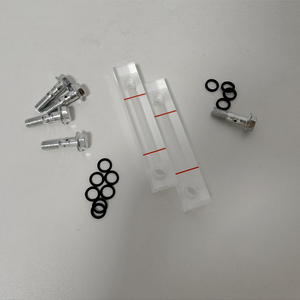 Jauge de niveau d'huile Manny YJ-130 avec fenêtre de visualisation en verre pour la surveillance du réservoir d'huile du compresseur - Product Image 4