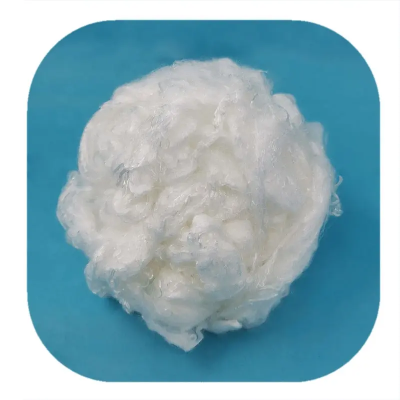 Miglior prezzo bianco grezzo 1.2D 38MM fibra di rayon viscosa fibra di viscosa ignifuga di grado rotante
