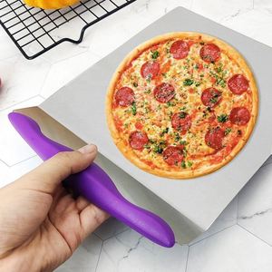 Stock Wholesale Stainless Steel Cake Safety Laminating Transfer Bread Spatula <b>Baking</b> Tools - Product Image 2