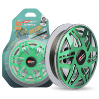 Ligne de pêche tressée HASIDA anti-frisottis haute densité pour lancer longue distance, 8 brins, super résistante, flottante, 100m 0.37mm