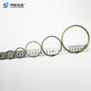 Anillas Metálicas para Encuadernación de Libros, Color Bronce, Marca YIWANG, para Cuadernos de Dibujo y Manualidades - Product Image 2