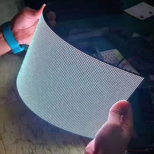 Pantallas LED Flexibles para Interiores, Personalizables, Precio de Fábrica, Panel Curvo Vertical, para Centros Comerciales y Tiendas Minoristas - Product Image 4