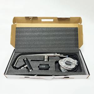 Популярные четыре функции водопад кухонный кран 304 из нержавеющей стали с одним отверстием краны для раковины Горячая Холодная выдвижные кухонные краны - Product Image 5