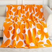 Couverture en microfibre tricotée à motif cœur, qualité supérieure, luxe léger, pour la Saint-Valentin, utilisation domestique, faible MOQ, personnalisable, OEM