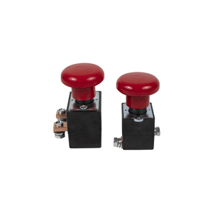 Interruptor de Parada de Emergencia con Bloqueo de Botón de Presión Tipo Hongo de 125A para Uso en Montacargas/Apiladores Eléctricos - Product Image 3