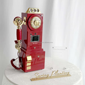 Printemps plantation nouveau mariage vidéo et Audio livre d'or téléphone 1080P enregistreurs antiques rétro vidéo livre d'or pour événement de mariage - Product Image 5