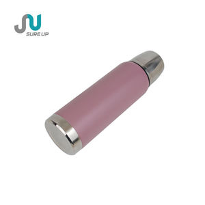 Borraccia Termica in Acciaio Inox <span class=keywords><strong>da</strong></span> 350ml con Coperchio Push & Pour, Bottiglia Isolata a Doppia <span class=keywords><strong>Parete</strong></span> per Tè e Caffè, Senza BPA - Product Image 3