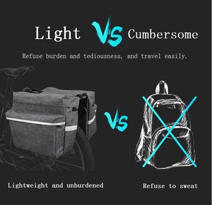 Colgador de asiento trasero doble impermeable para bicicleta y otros accesorios para bicicleta al aire libre - Product Image 6