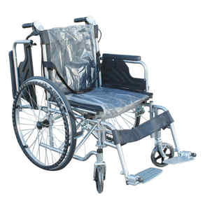 <strong>Portable</strong> Lightweight CE Approved Aluminum Alloy Travel Wheelchair for Disabled People Functional Manual Folding <strong>Commode</strong> - Product Image 4