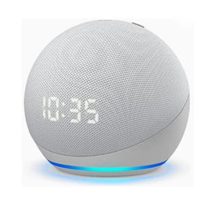 Echo Dot 5 de Quinta Generación, Altavoz Inteligente con Reloj y <span class=keywords><strong>Alexa</strong></span>, Control por Voz, Control por Aplicación, Compatibilidad con Hogar Inteligente - Product Image 1