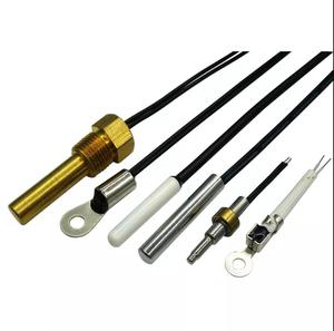 Ntc Thermistor Sonde Temperatuursensor Harnas Met Roestvrijstalen Ss304 Sonde En Warmte Krimpbare Buis - Product Image 1